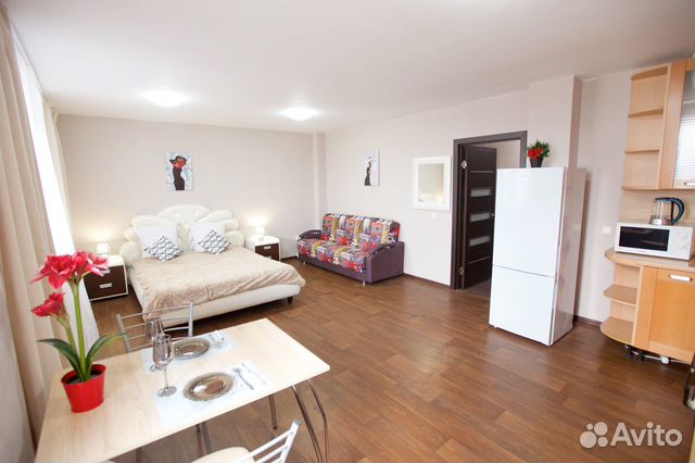 

1-к. квартира, 40 м², 2 кровати