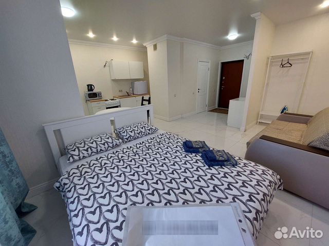 

Квартира-студия, 38 м², 1 кровать