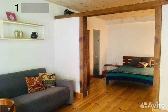 

Квартира-студия, 27 м², 2 кровати