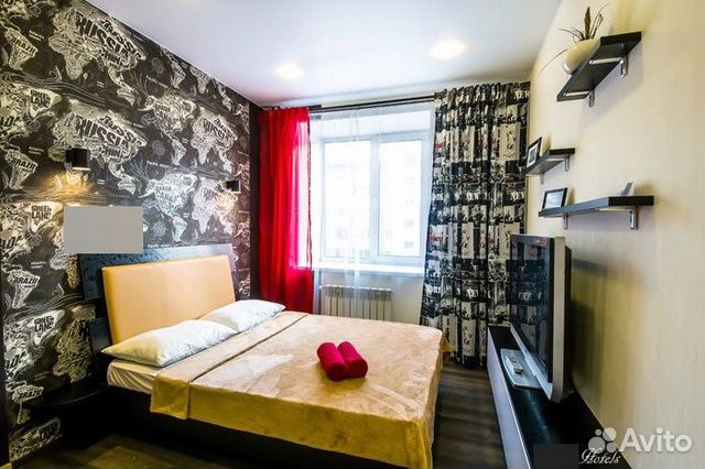 

Квартира-студия, 30 м², 2 кровати