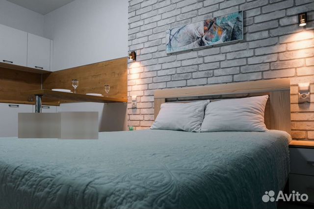 

Квартира-студия, 23 м², 1 кровать