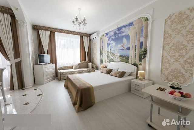 

Квартира-студия, 45 м², 2 кровати