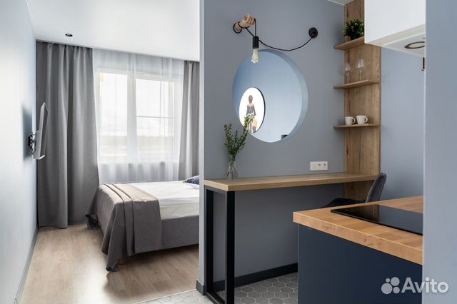 

Квартира-студия, 23 м², 1 кровать
