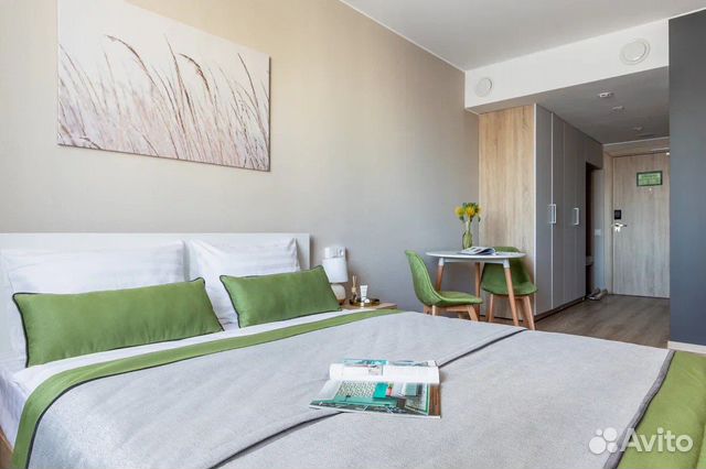 

Квартира-студия, 25 м², 1 кровать