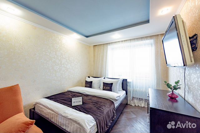 

1-к. квартира, 40 м², 2 кровати