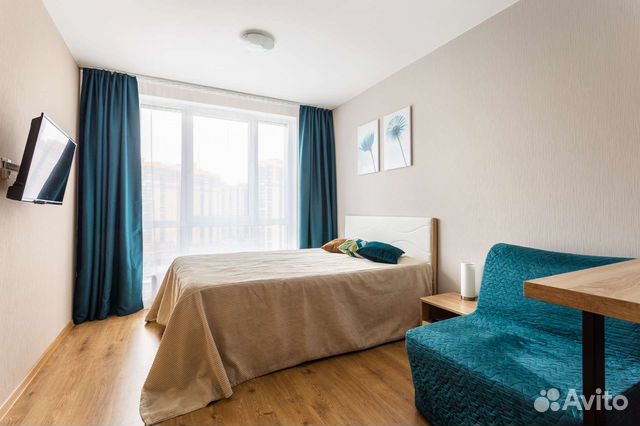 

Квартира-студия, 22 м², 2 кровати