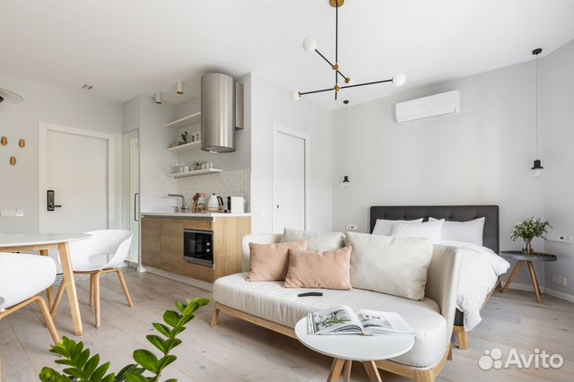 

Квартира-студия, 24 м², 1 кровать