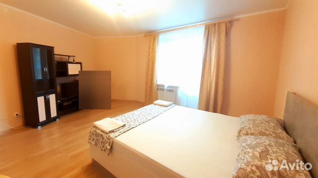

1-к. квартира, 45 м², 2 кровати