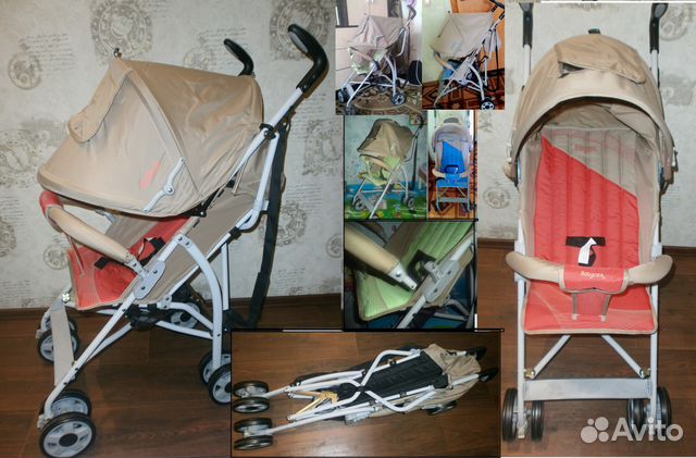 Новая колясочка-трость дорожная, сверхлегкая Новая колясочка-трость дорожная, сверхлегкая