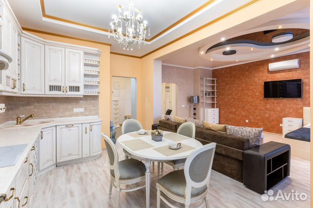 

1-к. квартира, 55 м², 2 кровати