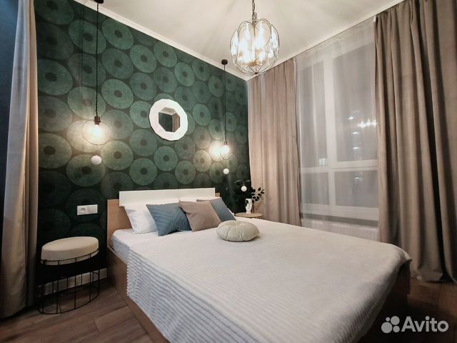 

1-к. квартира, 36 м², 2 кровати