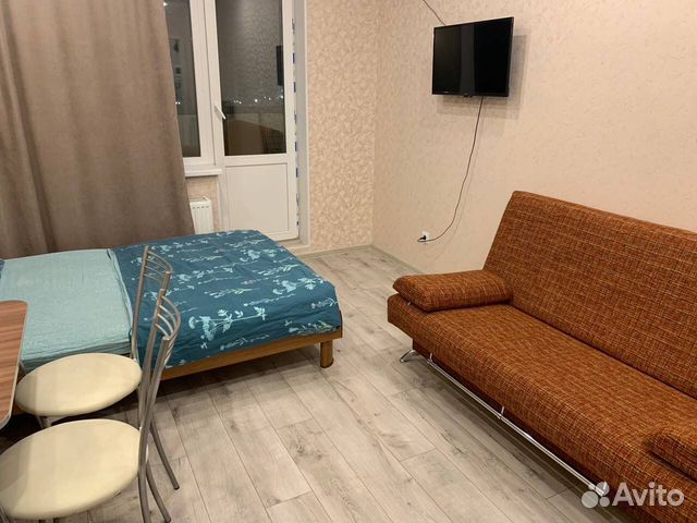 

Квартира-студия, 25 м², 2 кровати