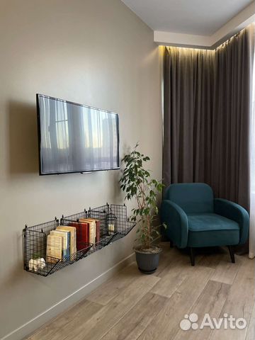 

Квартира-студия, 45,5 м², 2 кровати