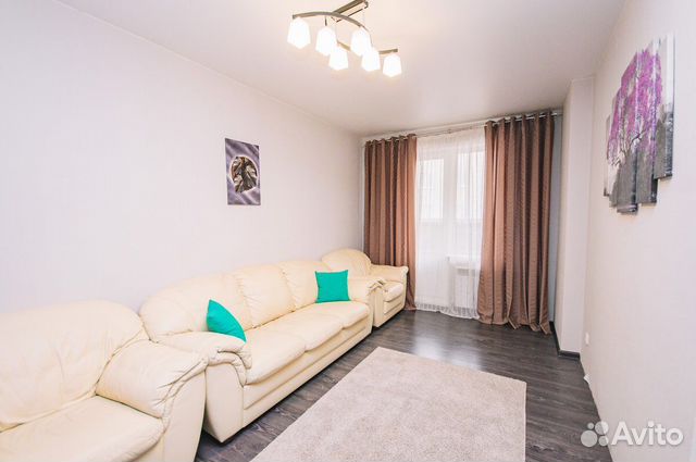 

1-к. квартира, 40 м², 2 кровати