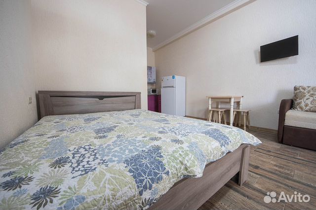

Квартира-студия, 28 м², 2 кровати