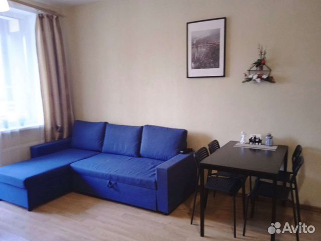 

1-к. квартира, 44 м², 4 кровати