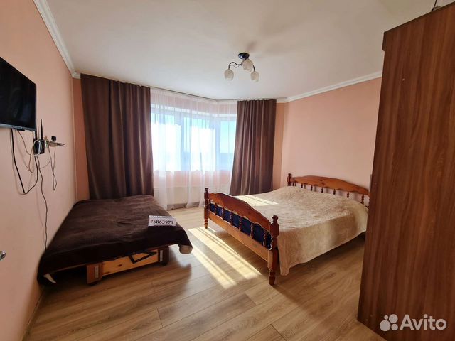 

1-к. квартира, 38 м², 3 кровати