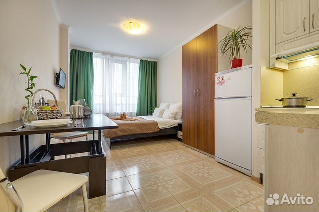 

Квартира-студия, 25,1 м², 1 кровать