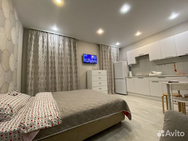 

Квартира-студия в апарт-отеле, 26 м², 3 кровати