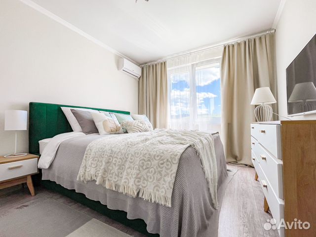 

2-к. квартира, 45 м², 2 кровати