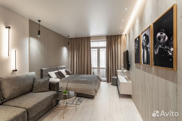 

1-к. квартира, 60 м², 3 кровати