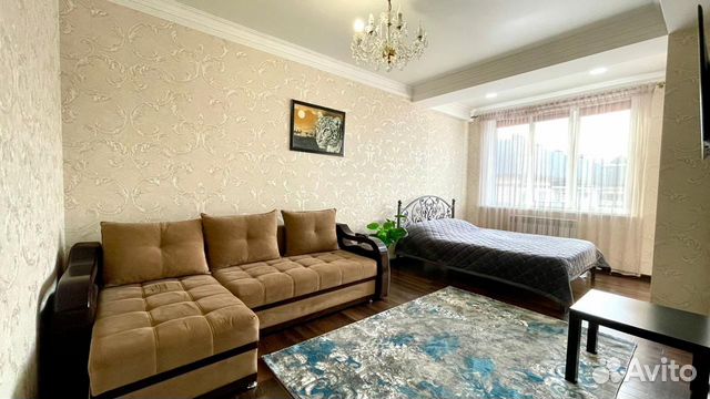 

1-к. квартира, 48 м², 2 кровати