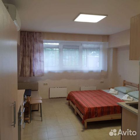 

Квартира-студия, 20 м², 2 кровати