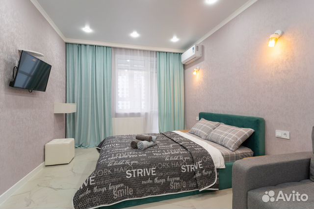 

Квартира-студия, 26 м², 2 кровати