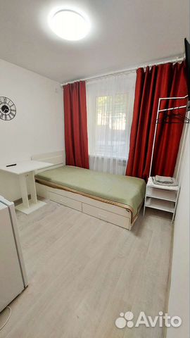

Квартира-студия, 10 м², 1 кровать