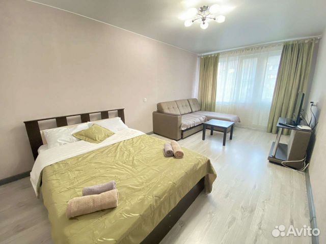 

1-к. квартира, 45 м², 2 кровати