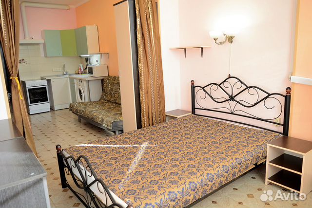 

1-к. квартира, 30 м², 2 кровати