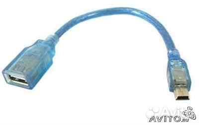 USB OTG host кабель microUSB и miniUSB