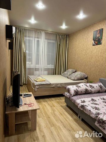 

1-к. квартира, 35 м², 2 кровати
