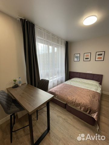 

Квартира-студия, 27 м², 3 кровати