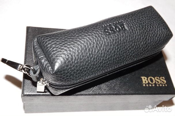 Мужская кожаная ключница Hugo Boss new Мужская кожаная ключница Hugo Boss new
