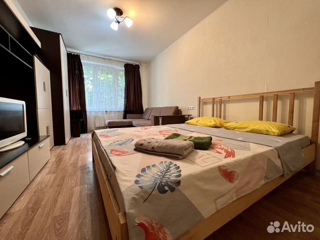 

1-к. квартира, 39,5 м², 2 кровати