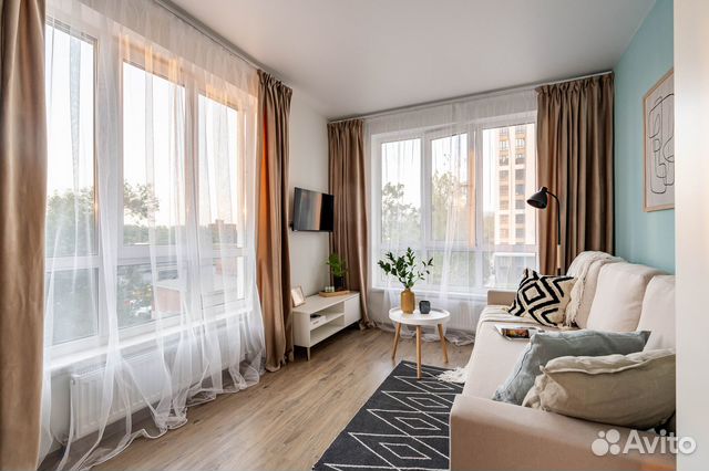 

1-к. квартира, 40 м², 3 кровати