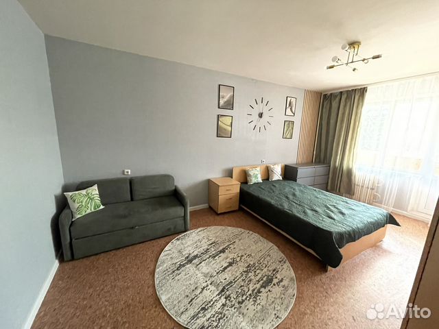 

1-к. квартира, 41 м², 2 кровати