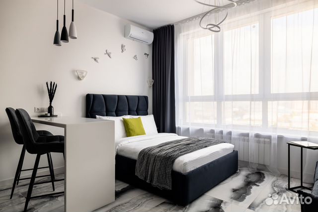 

Квартира-студия, 30 м², 2 кровати