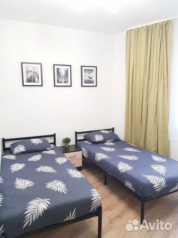 

Квартира-студия, 25 м², 2 кровати