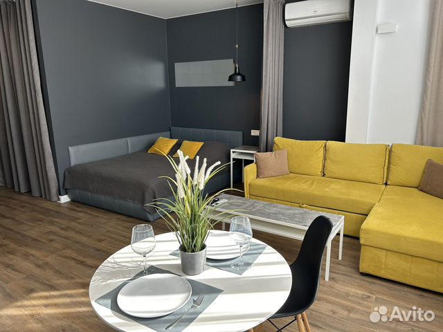 

Квартира-студия, 30 м², 2 кровати