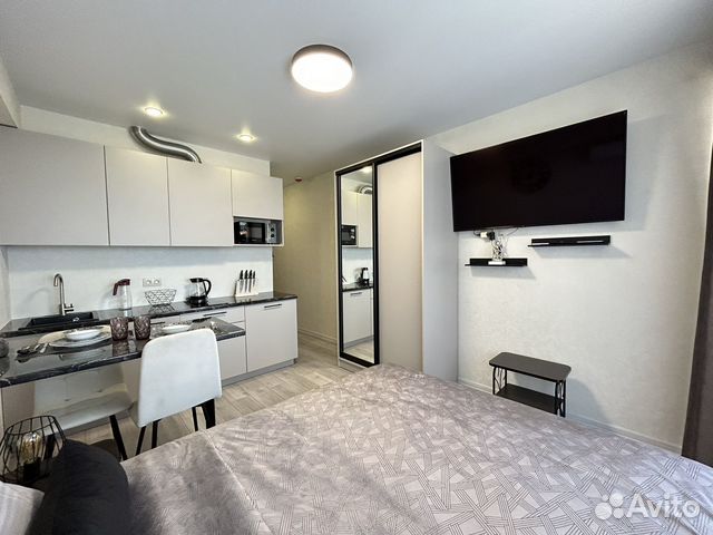 

Квартира-студия, 27 м², 1 кровать