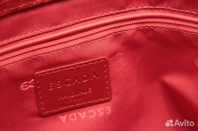 Женская сумка из аллигатора Escada Hand made