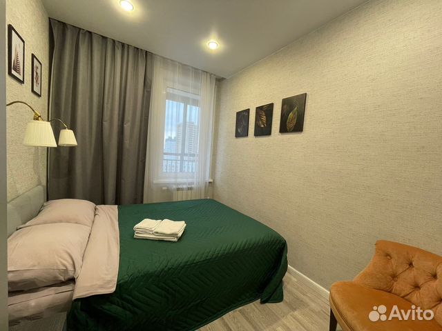 

1-к. квартира, 40 м², 2 кровати