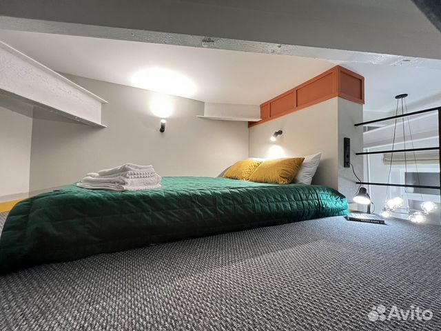 

Квартира-студия, 30 м², 2 кровати
