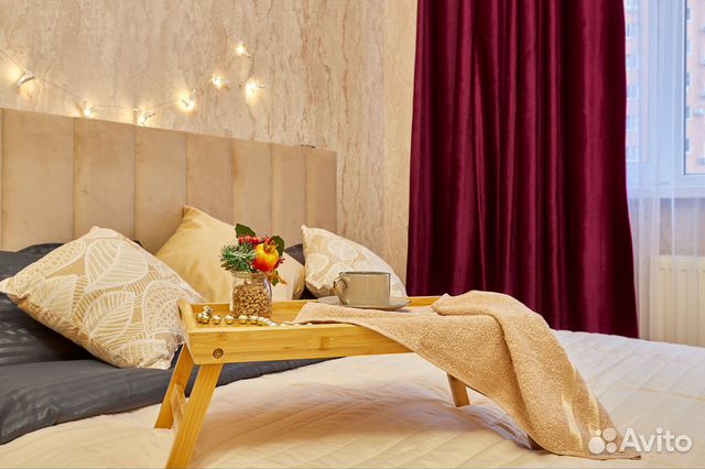 

1-к. квартира, 40 м², 2 кровати