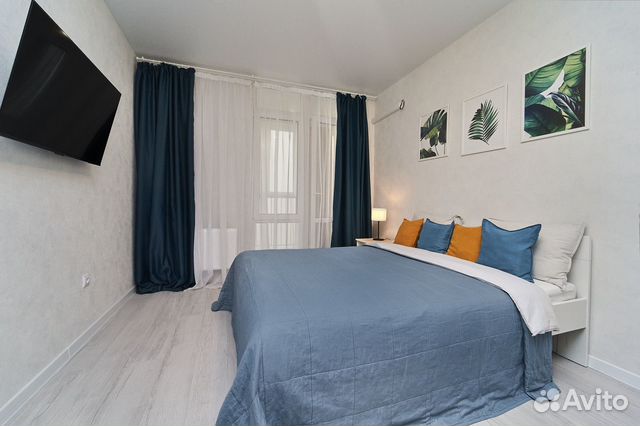 

Квартира-студия, 27 м², 1 кровать