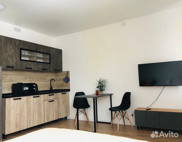 

Квартира-студия, 27 м², 1 кровать