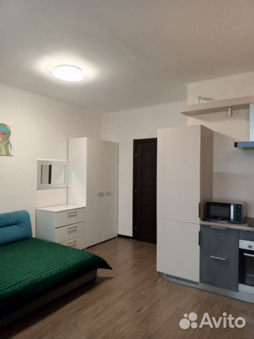 

Квартира-студия, 32 м², 2 кровати