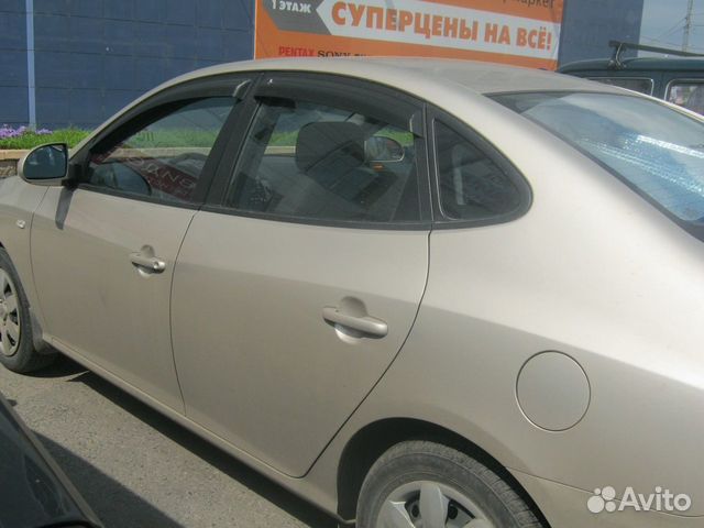 Дефлекторы окон и капота Hyundai Elantra (2006-12) Дефлекторы окон и капота Hyundai Elantra (2006-12)